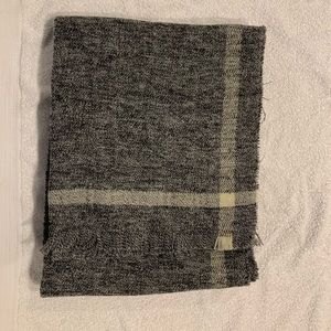 New grey wrap scarf